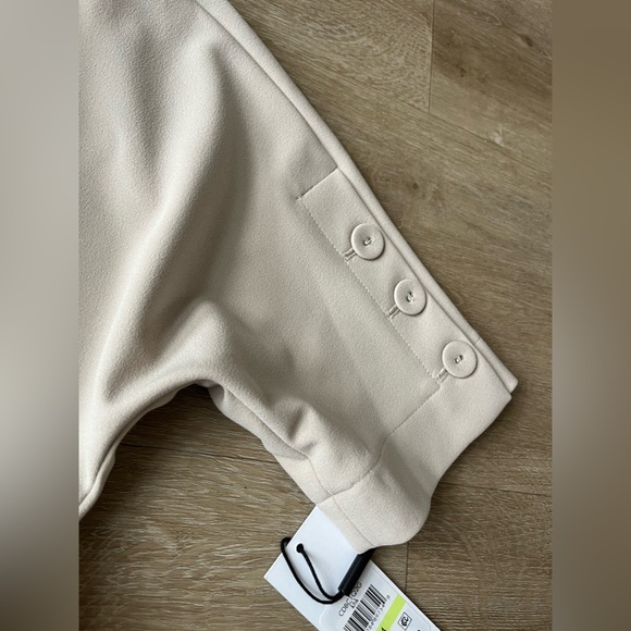 Calvin Klein Tan Belted Dress SZ 4 NWT - Picture 4 of 9